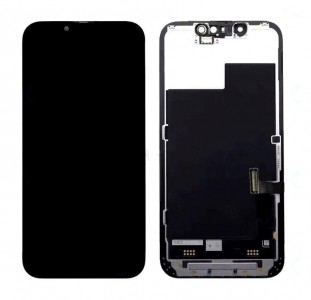 Lcd With Touch Screen For Apple Iphone 13 Mini Black By - Maxbhi Com