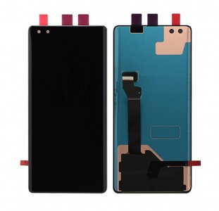 Lcd With Touch Screen For Honor V40 5g Black By - Maxbhi Com