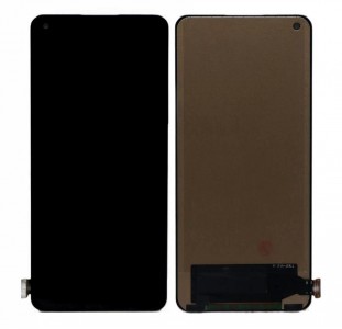 Lcd With Touch Screen For Oppo Reno7 Pro 5g Black By - Maxbhi Com