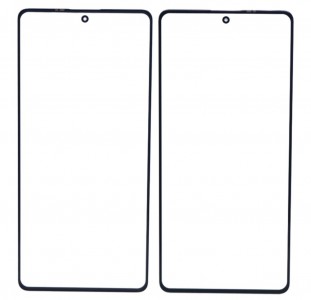 Replacement Front Glass For Xiaomi Redmi Note 12 Pro Plus 5g Black By - Maxbhi Com