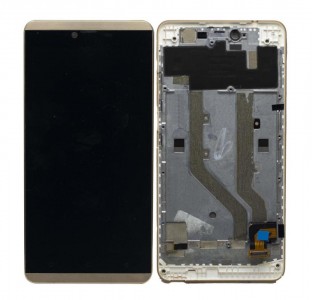 Lcd With Touch Screen For Gionee Elife S Plus Gold By - Maxbhi Com