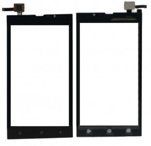 Touch Screen Digitizer For Intex Cloud Breeze Grey By - Maxbhi Com