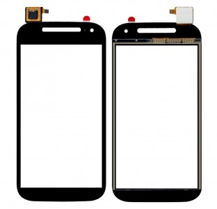 Touch Screen Digitizer For Motorola Moto E Dual Sim 2nd Gen Black By - Maxbhi Com