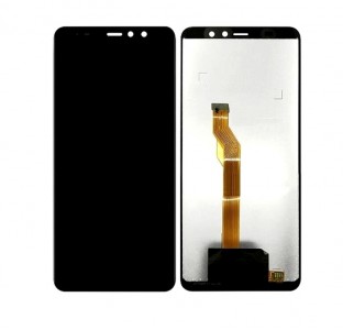 Lcd With Touch Screen For Htc U11 Eyes Black By - Maxbhi Com