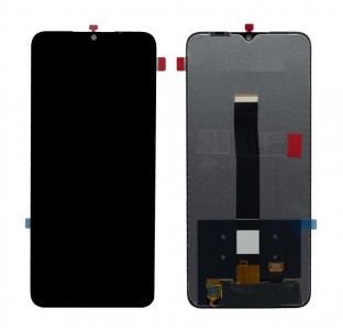 Lcd With Touch Screen For Xiaomi Poco C3 Black By - Maxbhi Com