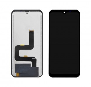 Lcd With Touch Screen For Doogee S88 Pro Black By - Maxbhi Com