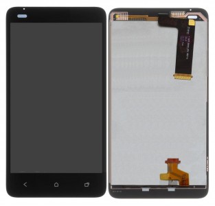 Lcd With Touch Screen For Htc One Sc T528d Orange By - Maxbhi Com