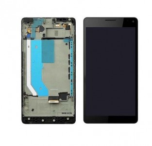Lcd With Touch Screen For Microsoft Lumia 950 Xl Dual Sim Black By - Maxbhi Com