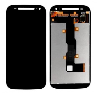 Lcd With Touch Screen For Motorola Moto E 2nd Gen Black By - Maxbhi Com
