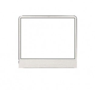 Replacement Front Glass For Htc S621 Black By - Maxbhi.com