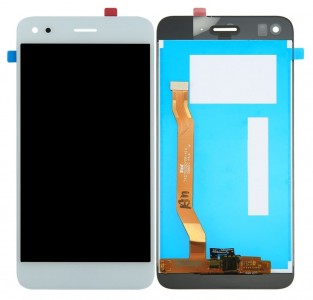 Lcd With Touch Screen For Huawei Y6 Pro 2017 White By - Maxbhi Com