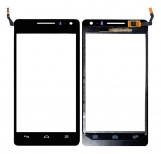 Touch Screen Digitizer For Huawei Ascend G600 Black By - Maxbhi Com