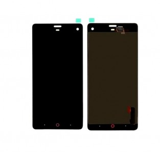 Lcd With Touch Screen For Zte Nubia Z7 Mini Black By - Maxbhi Com