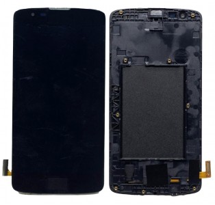 Lcd With Touch Screen For Lg K8 Black By - Maxbhi Com