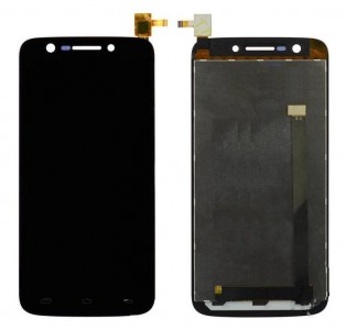 Lcd With Touch Screen For Prestigio Multiphone 5508 Duo Black By - Maxbhi Com
