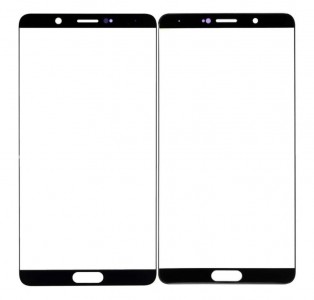 Replacement Front Glass For Huawei Mate 10 Black By - Maxbhi Com
