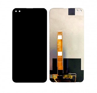 Lcd With Touch Screen For Realme X50m 5g Black By - Maxbhi Com