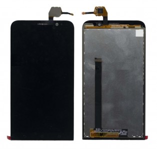 Lcd With Touch Screen For Asus Zenfone 2 Ze551ml Black By - Maxbhi Com