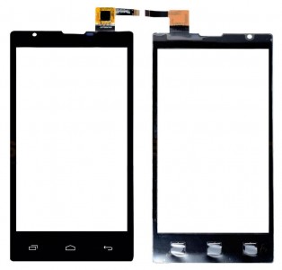 Touch Screen Digitizer For Spice Stellar Mi508 Black By - Maxbhi Com