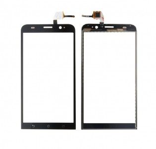 Touch Screen Digitizer For Asus Zenfone 2 Laser Ze601kl Black By - Maxbhi Com