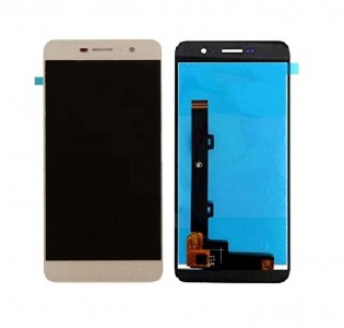 Lcd With Touch Screen For Huawei Y6 Pro Gold By - Maxbhi Com