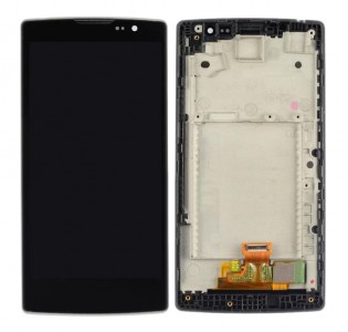 Lcd With Touch Screen For Lg Spirit Lte Black By - Maxbhi Com