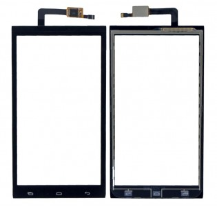 Touch Screen Digitizer For Micromax Canvas Juice 2 Aq5001 Black By - Maxbhi Com