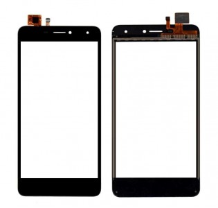 Touch Screen Digitizer For Intex Cloud S9 Black By - Maxbhi Com