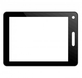 Replacement Front Glass For Bsnl Penta Tpad Is801c White By - Maxbhi.com