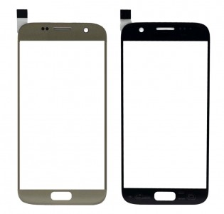 Replacement Front Glass For Samsung Galaxy S7 64gb Gold By - Maxbhi Com