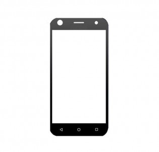 Replacement Front Glass For Blu Studio G Mini Blue By - Maxbhi.com