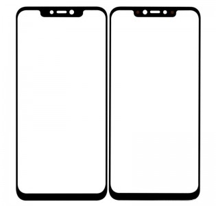 Replacement Front Glass For Lenovo S5 Pro Black By - Maxbhi Com