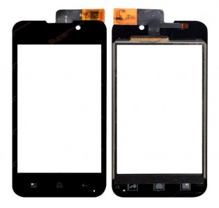 Touch Screen Digitizer For Lava Iris N400 White By - Maxbhi Com