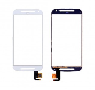 Touch Screen Digitizer For Motorola Moto G 2nd Gen White By - Maxbhi Com