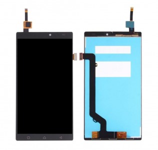 Lcd With Touch Screen For Lenovo A7010 Black By - Maxbhi Com