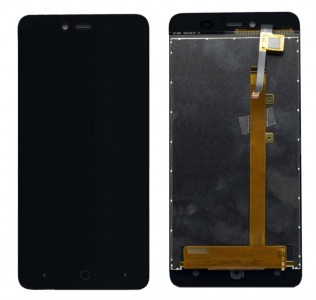 Lcd With Touch Screen For Karbonn Aura Sleek 4g Black By - Maxbhi Com