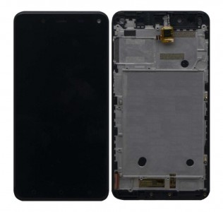 Lcd With Touch Screen For Mobiistar Zumbo S2 Black By - Maxbhi Com