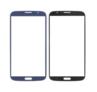 Front Glass Lens For Samsung Galaxy Mega 6 3 I9205 Dark Blue - Maxbhi Com