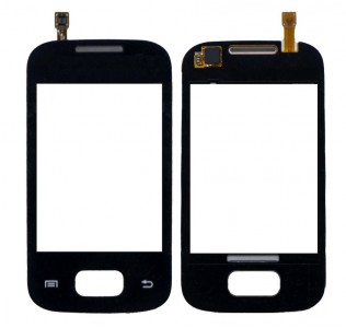 Touch Screen Digitizer For Samsung Galaxy Pocket S5300 Black By - Maxbhi Com