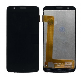 Lcd With Touch Screen For Xolo One Black By - Maxbhi Com