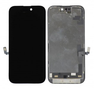 Lcd With Touch Screen For Apple Iphone 16 Black By - Maxbhi Com