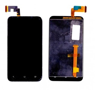 Lcd With Touch Screen For Htc Desire Vc T328d Black By - Maxbhi Com