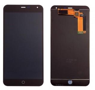 LCD with Touch Screen for Meizu m1 note - Green