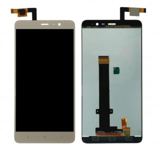 Lcd With Touch Screen For Xiaomi Redmi Note 3 16gb Gold By - Maxbhi Com