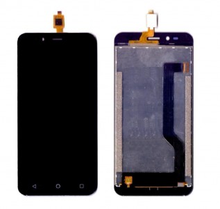 Lcd With Touch Screen For Intex Cloud Swift Black By - Maxbhi Com