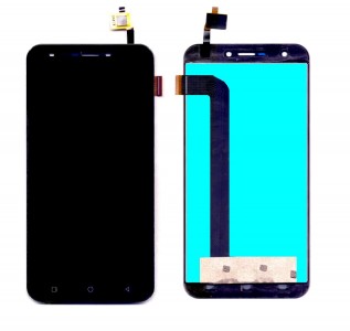 Lcd With Touch Screen For Intex Aqua 5 5 Vr Blue By - Maxbhi Com