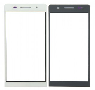 Replacement Front Glass For Huawei Ascend P6 White By - Maxbhi Com