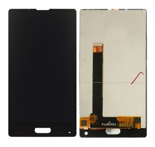 Lcd With Touch Screen For Bluboo S1 Black By - Maxbhi Com