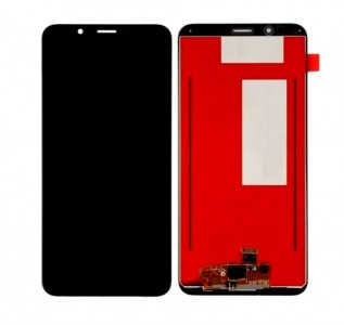 Lcd With Touch Screen For Huawei Honor 7c Black By - Maxbhi Com
