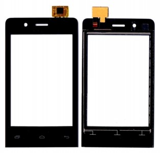 Touch Screen Digitizer For Lava Flair E2 Black By - Maxbhi Com